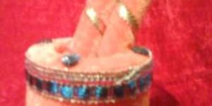 Handcrafted Wood Mortar