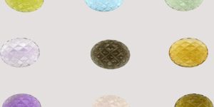 Pineapple Carved Cabs 14x10mm