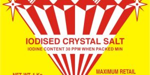 Diamond Iodised Crystal Salt 1 Kg