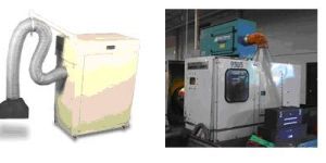 FUME EXTRACTOR AND OIL MIST COLLECTER