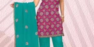 Embroidered Salwar Kameez Fabric