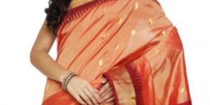 Slv85-Mn Sudarshan New Kanchipuram Pink Silk Saree