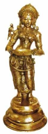 Brass Laxmi Statue