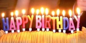 Birthday Votive Candles