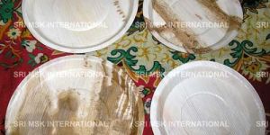 Areca Leaf Round Plate