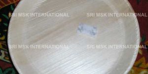 Areca Leaf Round Plate