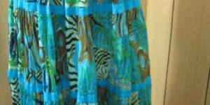 Cotton Voile Long Skirt