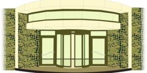 Automatic Curved Sliding Doors