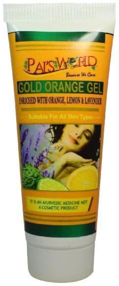Gold Orange Gel
