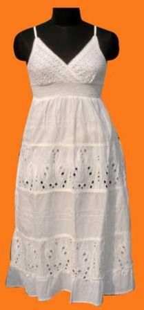 Ladies Cotton One Piece Dress