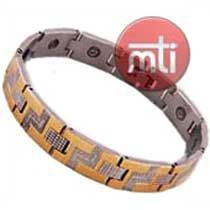 Single Line Stainless Steel Germanium Bracelet