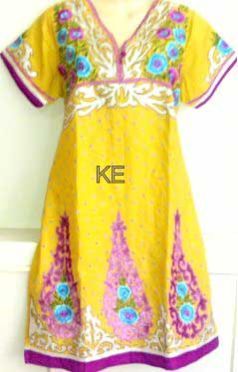 Embroidered Cotton Kurtis