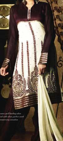 Embroidered Georgette Kurtis