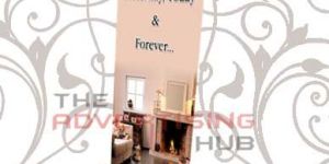 D Type Display Banner Stand