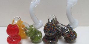Glass Three Chamber Bubbler