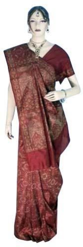 Katan Jamdani Handloom Silk Saree