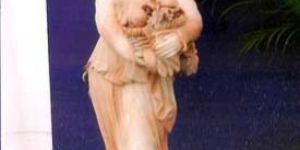 Stone Woman Statue
