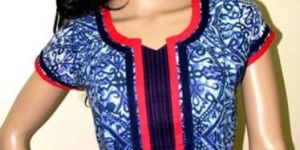 Blue Printed Kurti