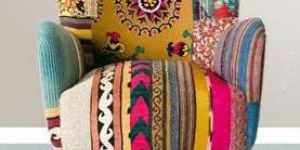 Patch Work Sofa Chair (NB-SCH-006)