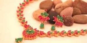 Semi Precious Stone Necklace Set