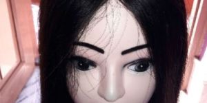 Synthetic Fibre Full Lace Wig