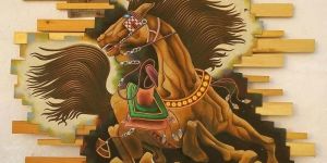 HORSE Sand Painting (Big)