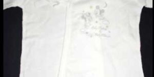 White Half Sleeve Top