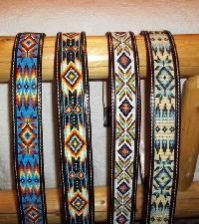 Beaded Leather Belts