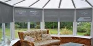 Roller Window Blind With Screen Fabric