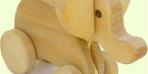 Wooden Elephent