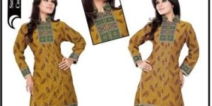 Cotton Jequard Kurtis