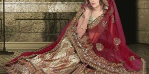 Low Range Indian Saree Designer Bridal Weddingg Lehenga