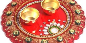 Designer Puja Thali