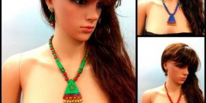Wholesale a Magnificent Handcrafted Earthen Terracotta Necklace Sets