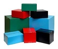 Multi Colored Corrugated Cartons