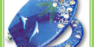 Designer Toilet Seat Cover