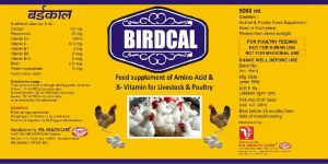 BIRDCAL FOR POULTRY.