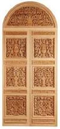Carved Wooden Door
