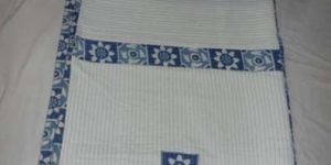 White Cotton King Size Bed cover / Carpet / Blanket