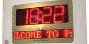 LED Moving Message Display