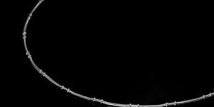 C - 02214 D Silver Chains