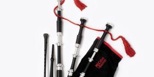 McCallum Bagpipe P4/FN Engraved (FULL ALLOY BAGPIPE)