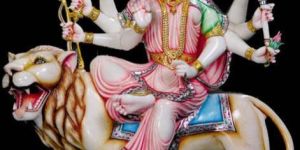 Marble Durga Statue