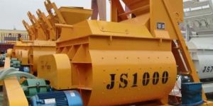 Twin Shaft Concrete Mixer