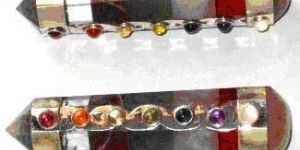 Sterling Silver Wand With 7 Chakra Gemstones