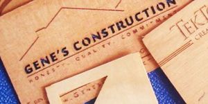 Engraved Business Card