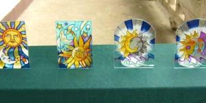 Single Piece Candle Holders Front