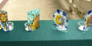 Single Piece Candleholders Side