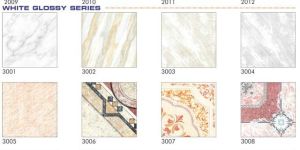 White Glossy Series Floor Tiles