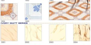 White Matt Series Floor Tiles